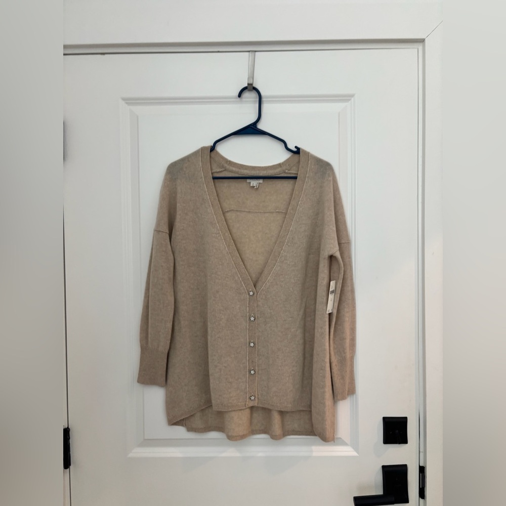 Pilcro Cardigan Sweater Star Detailing